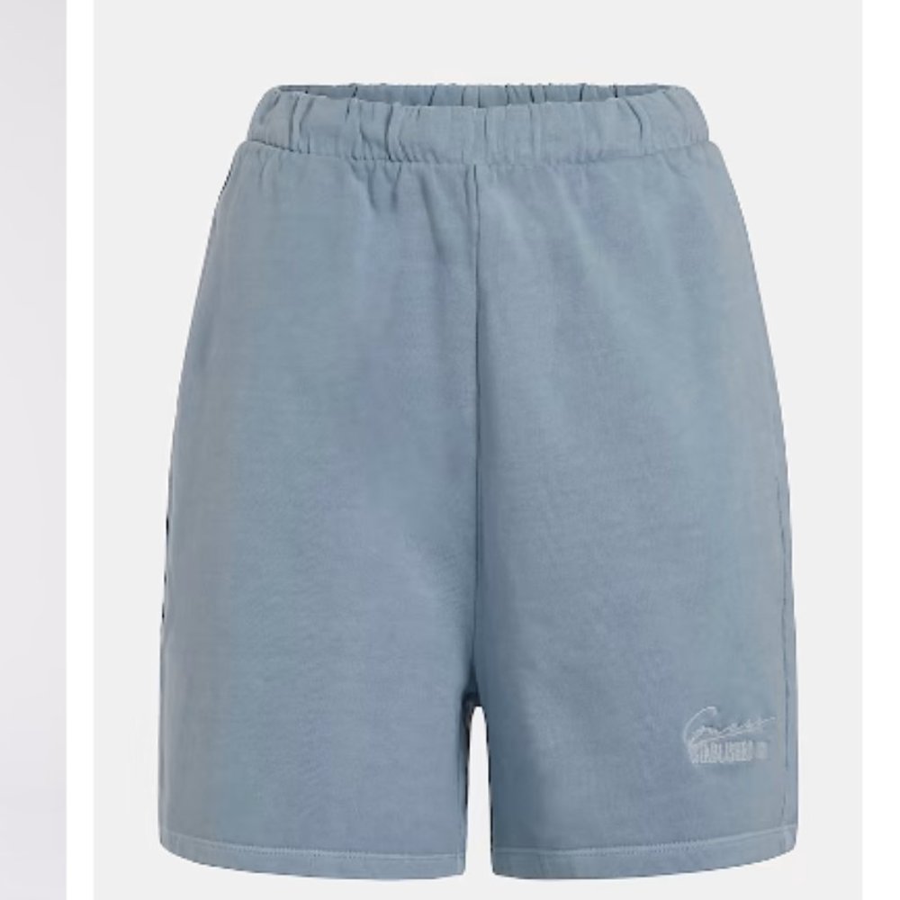 Guess Active Diane Side Logo Short Size Small 100% Cotton NWT - Picture 3 of 12